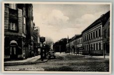 Gumbinnen Gussew 1941 Foto AK Auto Geschäft Bahnhofstrasse
