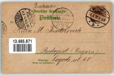 09648 O9250 Mittweida 1899 Lithographie Geschäftshaus Alexander Drei-Werden Lauenheimer Mühle Ringetal