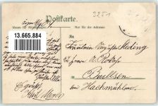 31855 W3258 Aerzen Lithographie Kriegerdenkmal Gasthaus zum Deutschen Hause