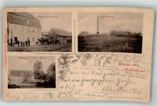 03253 O7971 Schönborn , NL 1901 - Grube Pauline Gasthaus Doebert Pfarrhaus Kirche Schule