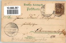 01844 O8355 Neustadt , Sachs 1901 Gebrauchsspuren Winterlithographie Bahnhof Rathaus Kgl. Amtsgericht Kirche