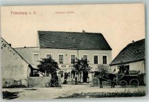 04895 O7901 Fichtenberg , Elbe - Gasthaus zum Schiff Fahrräder Pferdefuhrwerk