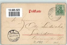 16775 O1431 Teschendorf b Oranienburg 1902 - Materialwaren & Destillation Jaeger Dorfstrasse Kirchturm