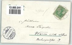 99755 O5501 Klettenberg b Ellrich 1904 Lithographie Gasthaus zum Schwarzen Adler Molkerei
