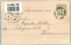 7000 Eisenstadt 1900 Lithographie Kaserne Militärschule Marientempel Schlosspark Schloss Esterhazy