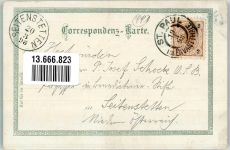 9470 St. Paul im Lavanttal 1898 Lithographie Stift St. Paul Kirche Inst. Josefinum