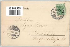 58553 W5884 Oberbrügge 1905 Lithographie Hotel Süderland Bahnhof