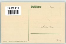 W1000 Berlin Mitte Beruf 50jähr. Bestehen des Vereins der Berliner Buchdrucker und Schriftgießer im Zirkus Schumann Entwurf Spezinger Druckerei 1912 Lithographie / Künstlerkarte