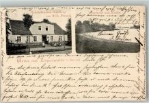 15377 O1261 Ringenwalde b Buckow, Märkische Schweiz 1902 - Materialwaren Freund Dorfteich