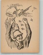 Satire Serie aus Amsterdam Hakenkreuze fallen vom Himmel Antipropaganda WK II 1945