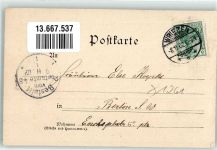 15377 O1261 Ringenwalde b Buckow, Märkische Schweiz 1902 - Materialwaren Freund Dorfteich
