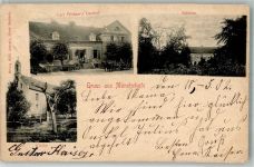 15374 O1278 Münchehofe b Müncheberg 1902 - Schloss Gasthaus Fittkow Dorfkirche
