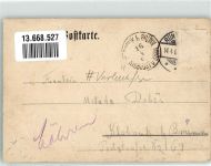 51766 W5250 Ründeroth Gebrauchsspuren Vorläufer Lithographie Hotel-Restaurant Villa Hohenfels
