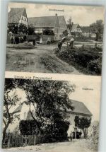 04668 O7241 Frauendorf b Grimma 1911 - Dorfstrasse Gasthaus