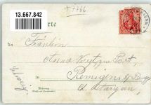 78343 W7766 Horn , Baden 1906 Lithographie Bodensee Gasthaus Post Handlung Bürgert