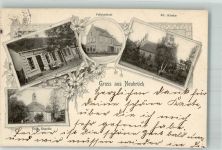 15848 O1231 Neubrück Spree 1907 - Kath. Kapelle Volksschule Ev. Kirche
