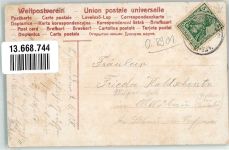 02894 O8901 Sohland a. Rotstein 1908 Lithographie Rotstein Gasthaus Thumsen