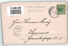 55286 W6501 Wörrstadt 1898 Lithographie Amt Neuröhrenbrunnen Höhere Bürgerschule