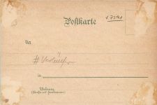 72297 W7291 Göttelfingen , Kr Freudenstadt Gebrauchsspuren Vorläufer Lithographie Werner'sche Anstalt Postagentur Gasthaus zur Traube