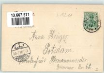 15324 O1211 Neubarnim 1903 - Dorfbach Gasthaus Fahrrad