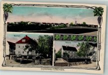 04668 O7241 Dürrweitzschen b Grimma 1917 - Gasthaus Fahrradfahrer Schule