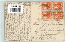 15306 O1211 Diedersdorf b Seelow 1920 - Gasanstalt Kaufhaus Bossling Kirche Friedensleiche Schloss