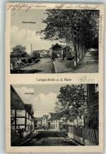 58730 W5758 Langschede 1913 - Bahnhofstrasse Dorfstrasse