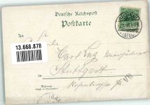 57072 W5900 Weidenau , Sieg 1898 Lithographie Gasthaus zur alten Burg Vogelhäuschen