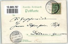29690 W3033 Schwarmstedt 1901 Lithographie Rittergut Alt Schwarmstedt Mühle und Villa Warnecke Poststrasse