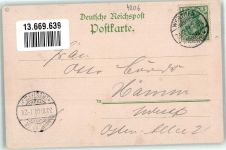 33824 W4806 Werther Westf. 1902 Lithographie Bahnhof Kriegerdenkmal Hotel Rentsch Rose