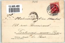 77781 W7616 Biberach , Baden 1903 - Bahnhof Bahnhofstrasse Gasthaus Riehle