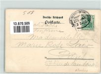 58507 W5880 Brügge , Westf 1903 Lithographie Hotel Tasche Gesellsschaftssaal Billardtisch Kirche Bahnpost Hagen-Dieringhausen Stauchung