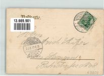 63303 W6072 Sprendlingen , Hess 1907 - Gestüt Mariahall Wappen Gasthaus Darmstädter Hof
