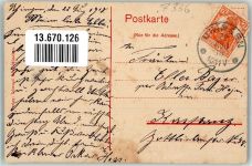 73066 W7336 Uhingen 1918 - Handlung Heydle Gasthaus zur Krone