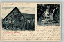 16928 O1921 Retzin b Perleberg 1919 - Gasthaus Schloss