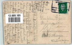 90607 W8501 Rückersdorf , Mittelfr 1904 - Handlung Burkhardt Handlung Weichselbaum Bahnpost Nürnberg