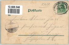 42929 W5632 Wermelskirchen - Bahnhof Wermelskirchen Bahnpost Remscheid-Opladen Zug 522