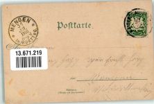 67691 W6755 Hochspeyer 1900 Lithographie Forstamtsgebäude Gasthaus Kraft Gasthaus Häberle Bahnhof-Gasthaus
