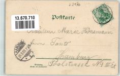 21745 W2170 Basbeck , Niederelbe 1903 Lithographie Bahnhofstrasse Gasthaus Lieth Bahnhof Basbeck-Ost Gasthaus Schlichtmann