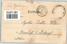 73054 W7334 Süßen 1904 Lithographie Staufeneck Gasthaus Frick Ruine Scharffenschlösschen Ramsberg