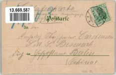 26441 W2942 Husum 1903 Lithographie Husumer Stadtjubiläum und Heimatfest 1903 Stadtschreiber