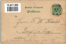 29303 W3103 Bergen , Kr Celle Lithographie Vorläufer Druck 1880-1889 Klippenturm Arensburg Schaumburg Wesergebirge Ort lt. Stempel