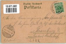 29386 W3122 Hankensbüttel 1897 - Vorläufer Druck um 1890 Kriegerdenkmal Kirche Altar Kanzel Wittingerstrasse Gasthaus Schacke
