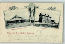 30900 W3002 Bissendorf , Han 1904 - Bahnhof Gasthaus Gödecke