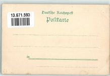61381 W6382 Köppern , Taunus Lithographie Gasthaus zur Erholung Gartenwirtschaft