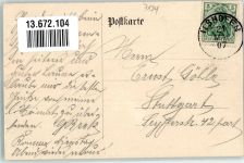 74532 W7174 Ruppertshofen 1907 - Gasthaus Fischer Rathaus Schule Kirche