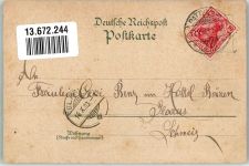 30982 W3017 Pattensen b Hannover 1903 Lithographie Stadtwappen Marktplatz Rathaus