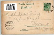 06420 O4341 Piesdorf 1899 Lithographie Schloss Schlosspark Gasthaus Becker Jägerhaus