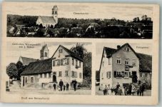 74523 W7173 Geißelhardt 1923 - Gemischtwaren Hafner Postagentur Inflationsporto