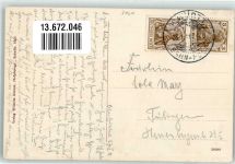 74423 W7164 Oberfischach 1911 - Jugendstil Dorfstrasse Kinder Gasthaus Schün Bahnpost